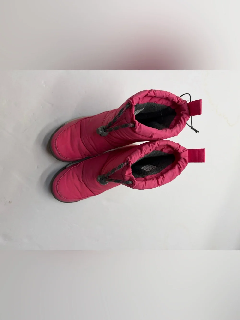 Sorel Girls Pink Insulated Winter Snow Puffer Boots